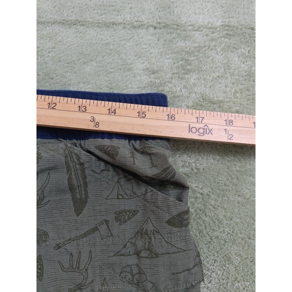 Columbia Company Womens Shorts Size M Green High Rise Cargo Pockets Drawstring - Picture 8 of 10